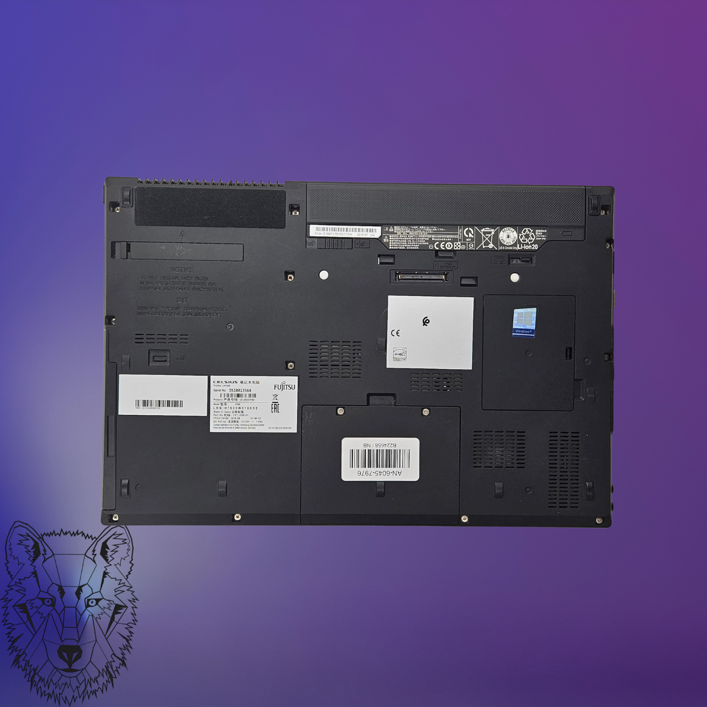 Fujitsu Celsius H760 | 15,6" Laptop | 32 GB RAM | 512 GB SSD