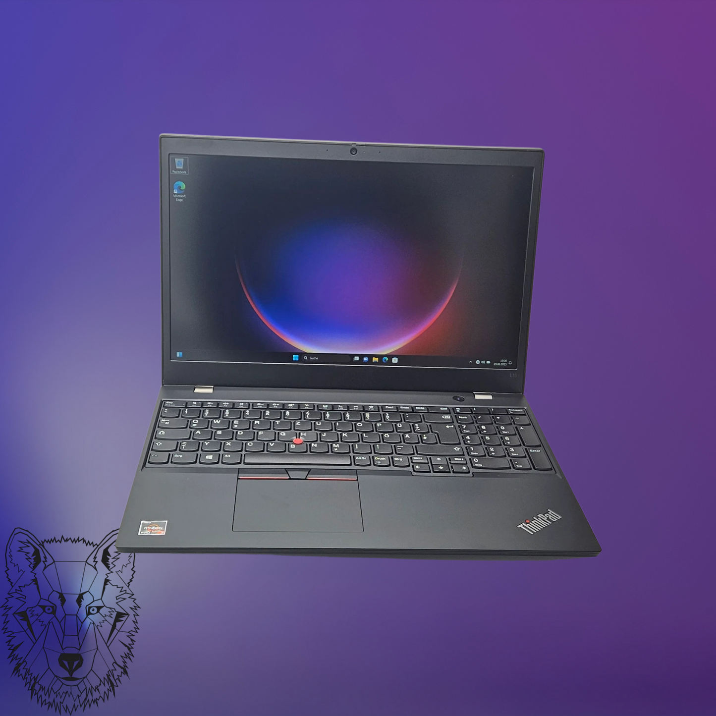 Lenovo ThinkPad L15 Gen1 | 15,6" Laptop | 16 GB RAM | 256 GB SSD