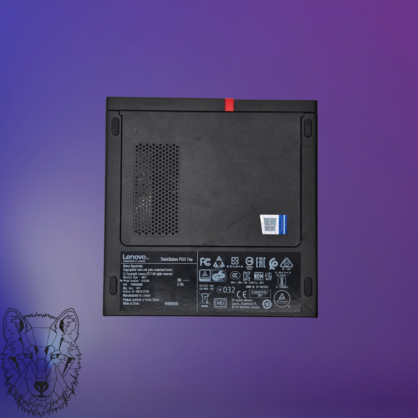 Lenovo ThinkStation P320 Tiny | Mini PC | 16 GB RAM | 256 GB SSD
